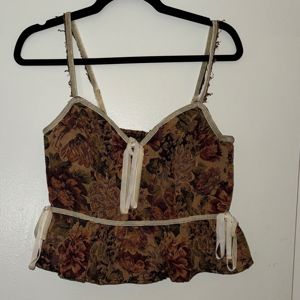 Elegant Floral Camisole Top